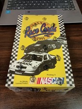 NASCAR 1991 MAXX Race Cards Wax Pack Box 36 Packs Factory Sealed NEW!!!