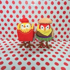 Target 2026 Featherly Friends Birds French Fries Tater and Hamburger Patty NWT
