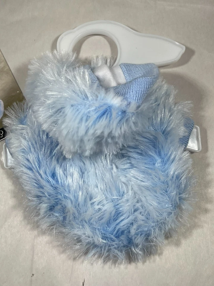 Jaqueta de inverno para cachorro Zack & Zoey bebê azul esqui coelho casaco quente macio roupa para animais de estimação - Imagem 3 de 4