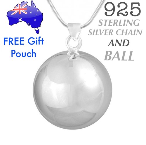 925 Sterling Silver 20mm Harmony Chime 