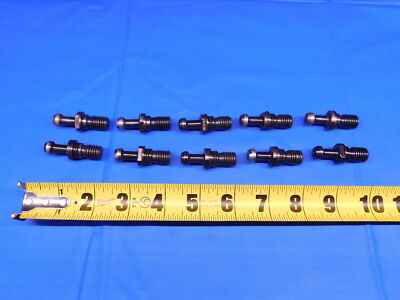 10 PC LOT OF BT30 COOLANT THRU 45 DEGREE MAS 1 RETENTION KNOBS BT-30 BT 30 MAS-1