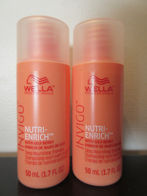 Wella Invigo Nutri-Enrich  Shampoo 2 x  1.7 oz each
