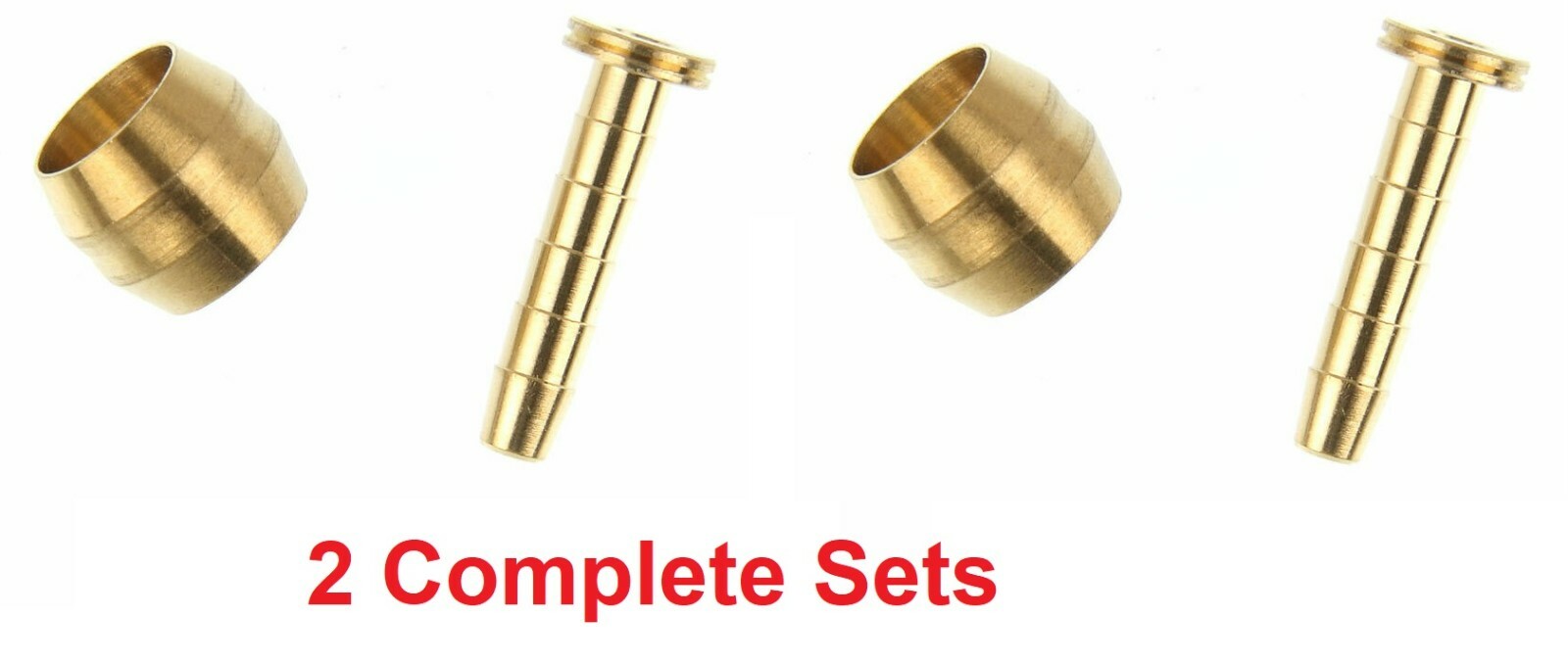 2 SETS Shimano SBBH59 Hydraulic Disc Brake Hose Olive & Barb Insert