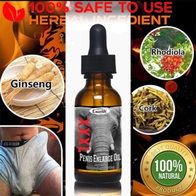 male enlargement oils, 10ml natural ingredients from crazylife brand