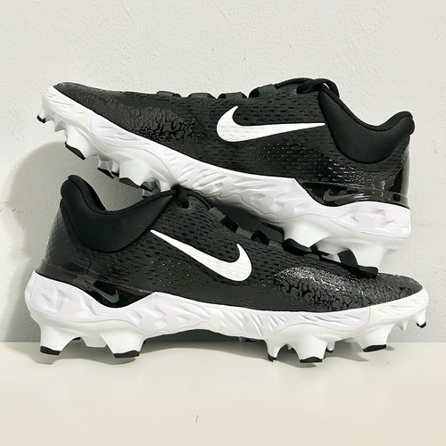 Nike Alpha Huarache Elite 4 Low MCS “Black White” Mens Size 9-12 Baseball Cleat - Picture 6 of 10