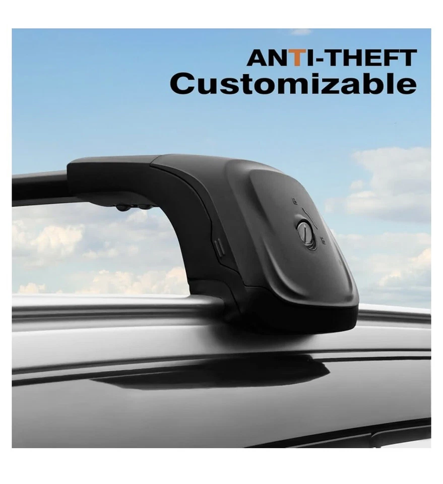 Barras transversales de techo de alta resistencia de 330 lb compatibles con Chevrolet Suburban y Tahoe Foto 4 de 4