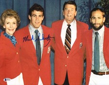 Mark Schultz Signed 11x14 Photo BAS COA 1984 Olympic Wrestling Foxcatcher w Dave