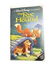 Walt Disney Classic: The Fox and the Hound VHS Black Diamond Edition 2041 Used