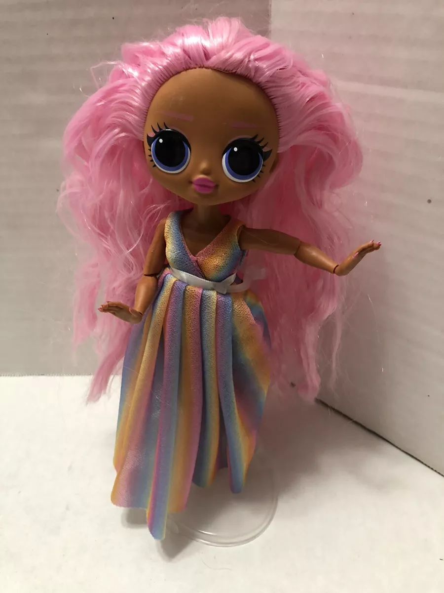 Beautiful Lol Surprise Omg Doll Sunshine Gurl Girl Big Sister 9 Long Pink  Hair