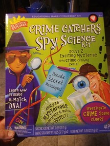 Scientific Explorer Crime Catchers Spy Science Kit | eBay