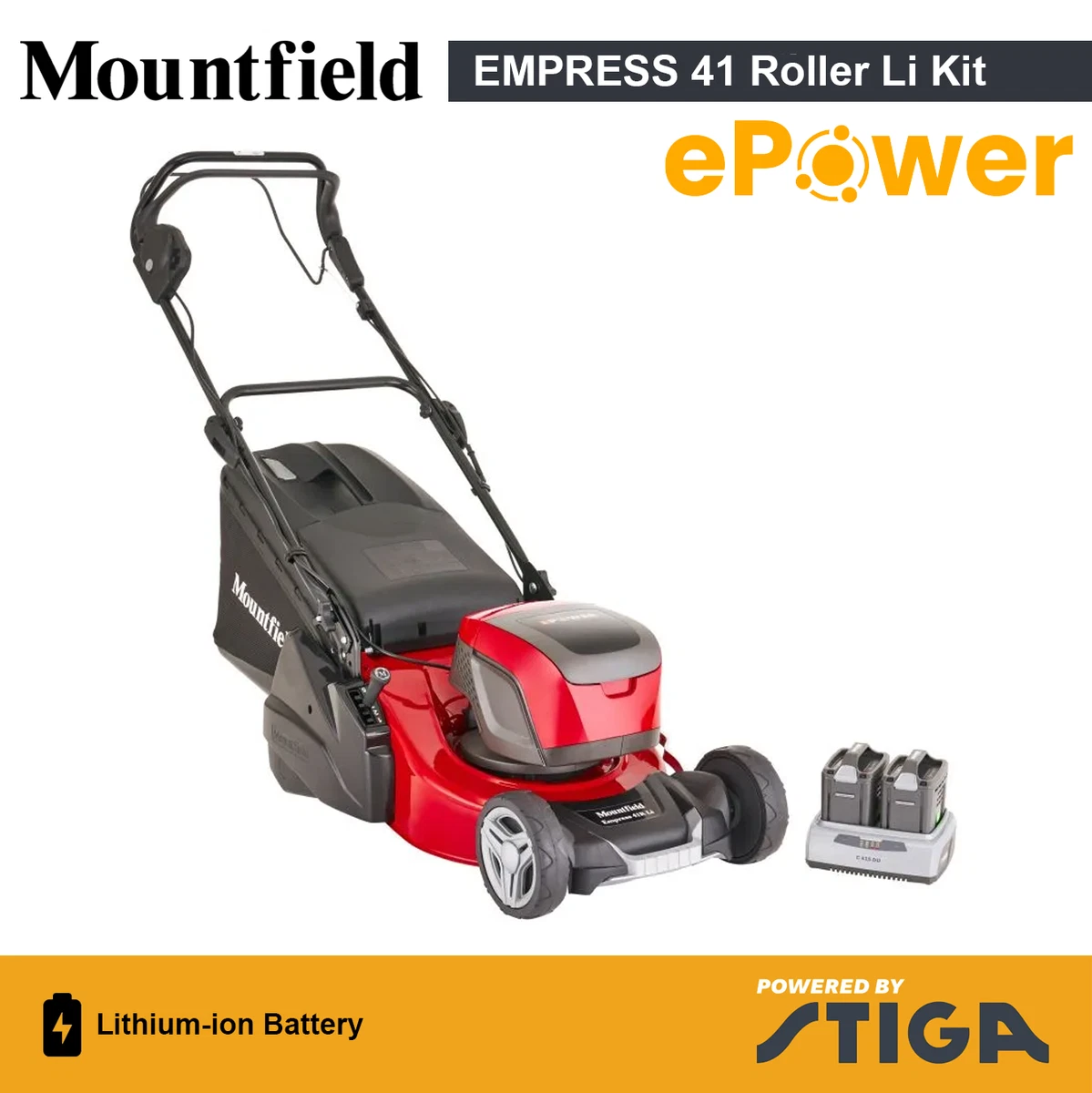 Mountfield Empress 41 Kit Rear Roller Self Propelled 41cm 48V eBay