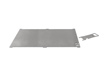 Grillplatte + Heber Plancha 1/3 f. Barbecook Vanilla Edelstahl 4mm 43 x 21 x 4 