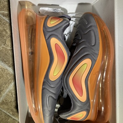 ナイキ メンズ エアマックス ７２０ Nike Air Max 720 スニーカー Gunsmoke/Gunsmoke/Fuel Orange Nike Air Max 720 GS Youth Gunsmoke Fuel Orange AQ3196 004 Msrp