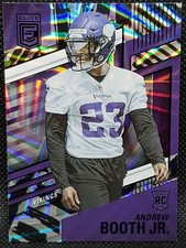 2022 Panini Donruss Elite Andrew Booth Jr Razzle Dazzle RC