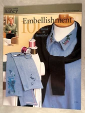 Embellishments 101 blank to beautiful - Nancy Zieman - Sewing with Nancy
