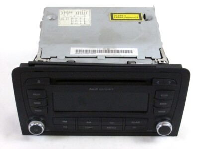 8P0035186G Car Radio AUDI A3 8P 2.0 D 103KW Aut 5P (2007) Replacement Used (Not F