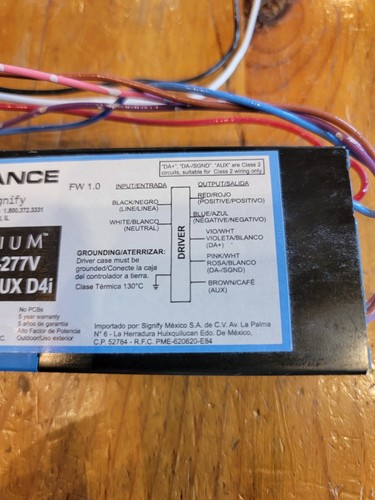 XI095C275V054VSF2 Advance Xitanium programmierbarer LED-Treiber F-Can - 95 W 120-277 V - Bild 5 von 5