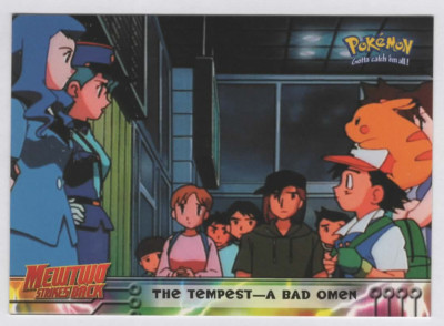 Pokemon Card #15 The Tempest-Bad Omen Mewtwo Strikes Back NEW UNCIRCULATED