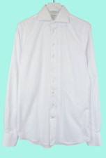 Suitsupply Traveller Extra Slim Fit Formal Shirt Mens 39-L White Collared