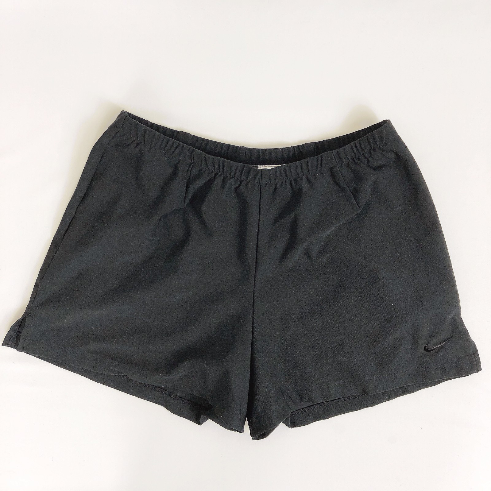 Nike Dri-Fit Women Small Solid Black Athletic Lined Basketball