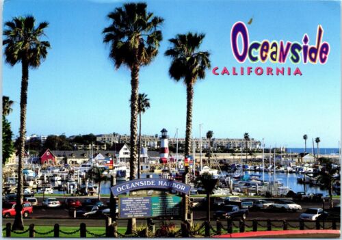 Oceanside Harbor California Postcard | eBay
