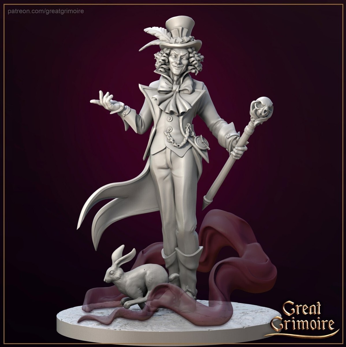 Dnd Top Hat Thri-Kreen Nobleman