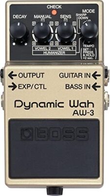 Boss AW-3 Dynamic Wah / Auto Wah (7 x 148 x 91 mm) Batteriebetrieben NEU