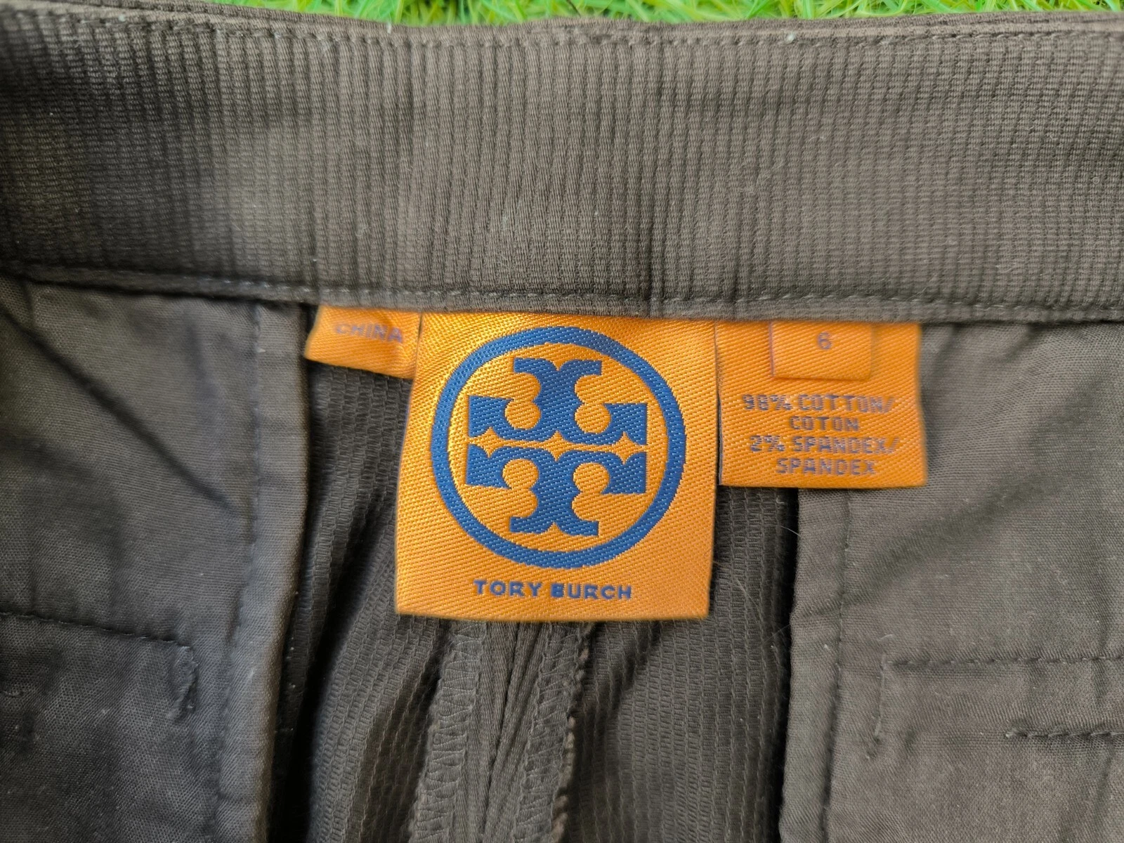 Pantaloni Tory Burch marroni casual business taglia 6