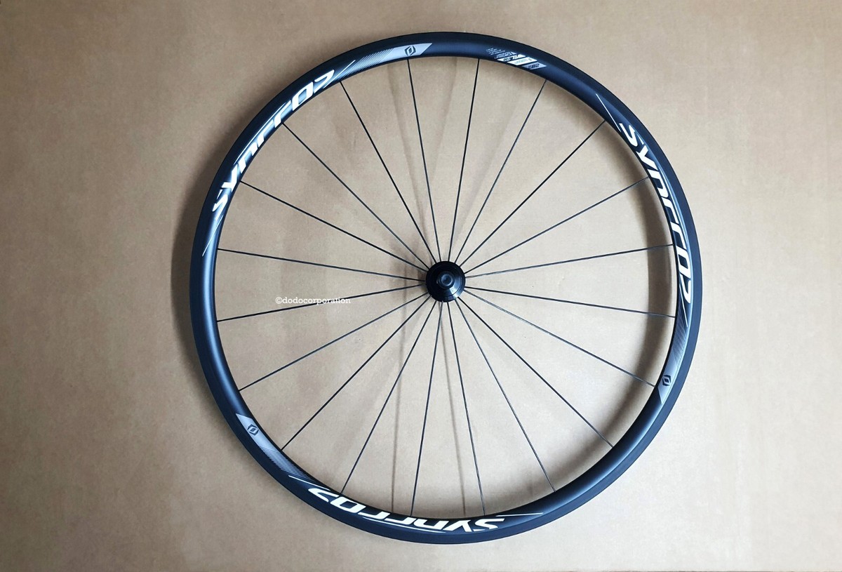 SYNCROS 14 WHEELSET RL1.0 28MM CARBON CLINCHER (PAIR) black 700C