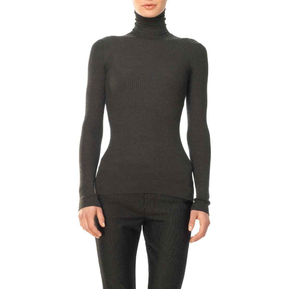 Max Studio Womens Ribbed Long Sleeves 