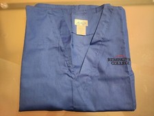 Remington College Royal Blue Scrubs Top 2XL