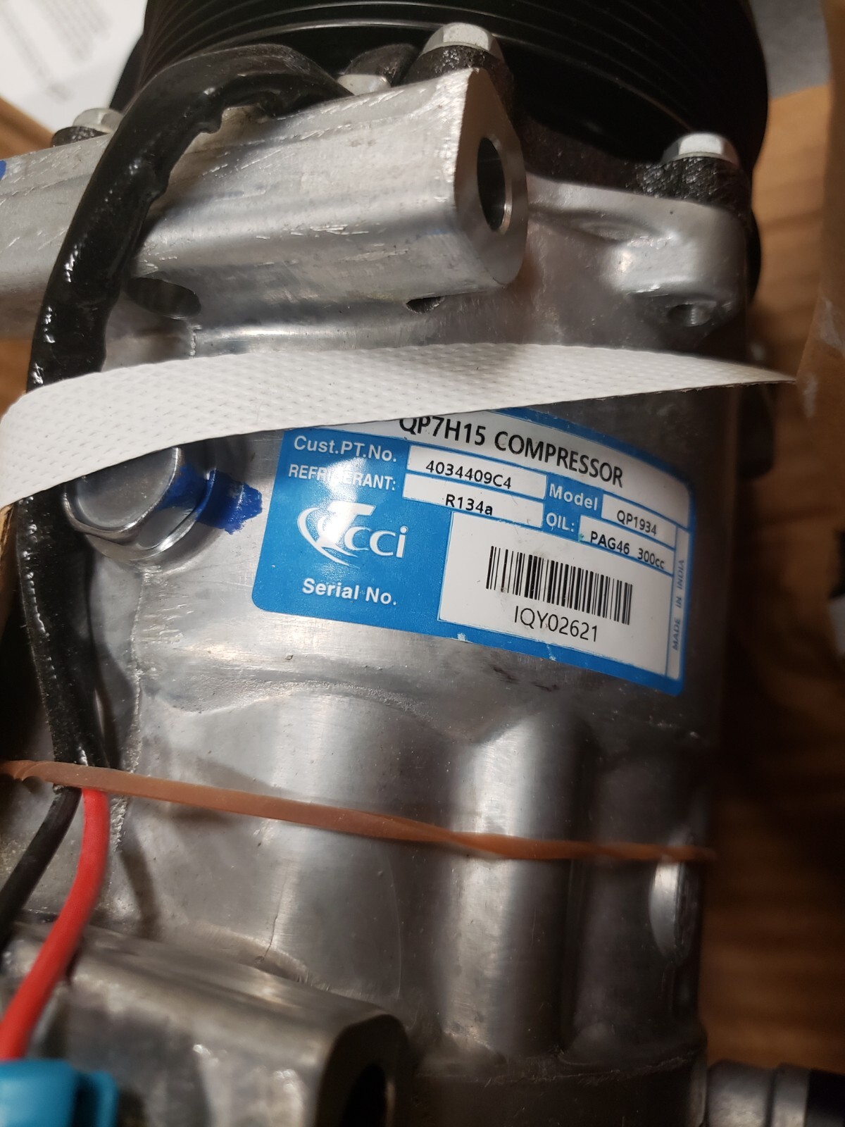 NAVDPDC Compressor, Air Conditioner ASSY Part#4034409C4 Model 