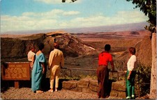 Hawaii Natl Park Byron Ledge Lookout Kilauea Iki Crater Vintage Postcard #776
