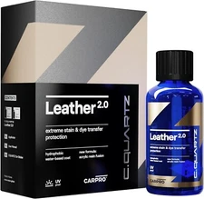 CARPRO CQUARTZ Leather 2.0 - 50mL Kit - Hydrophobic & Oil Phobic 