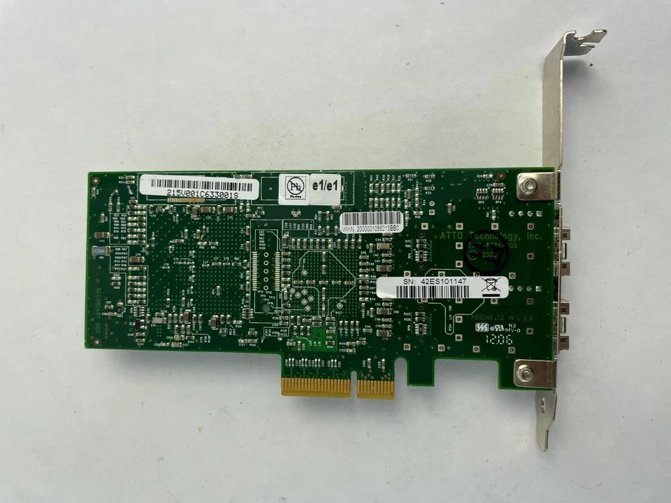 ATTO Celerity FC-42ES 4Gb Fibre-Channel Dual-Channel PCI Express Host FC42ES - Image 2 of 3