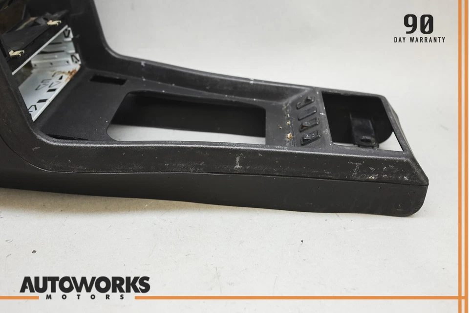 83-87 Porsche 944 consola central embellecedor panel bisel negro 477857951 OEM Foto 3 de 4