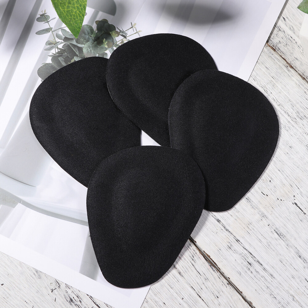 3 Pair Foot Pads for Ball of Cushion Black Insole Buffering Women's