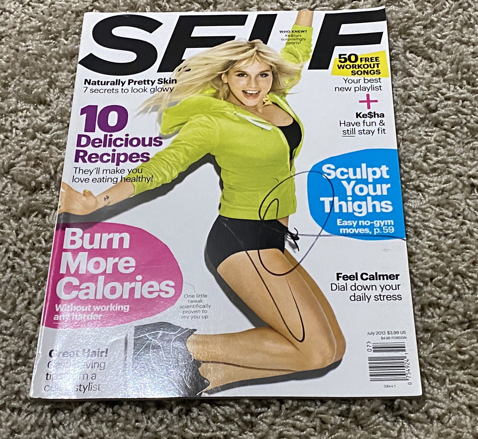 Self Magazine Kesha Self Magazine