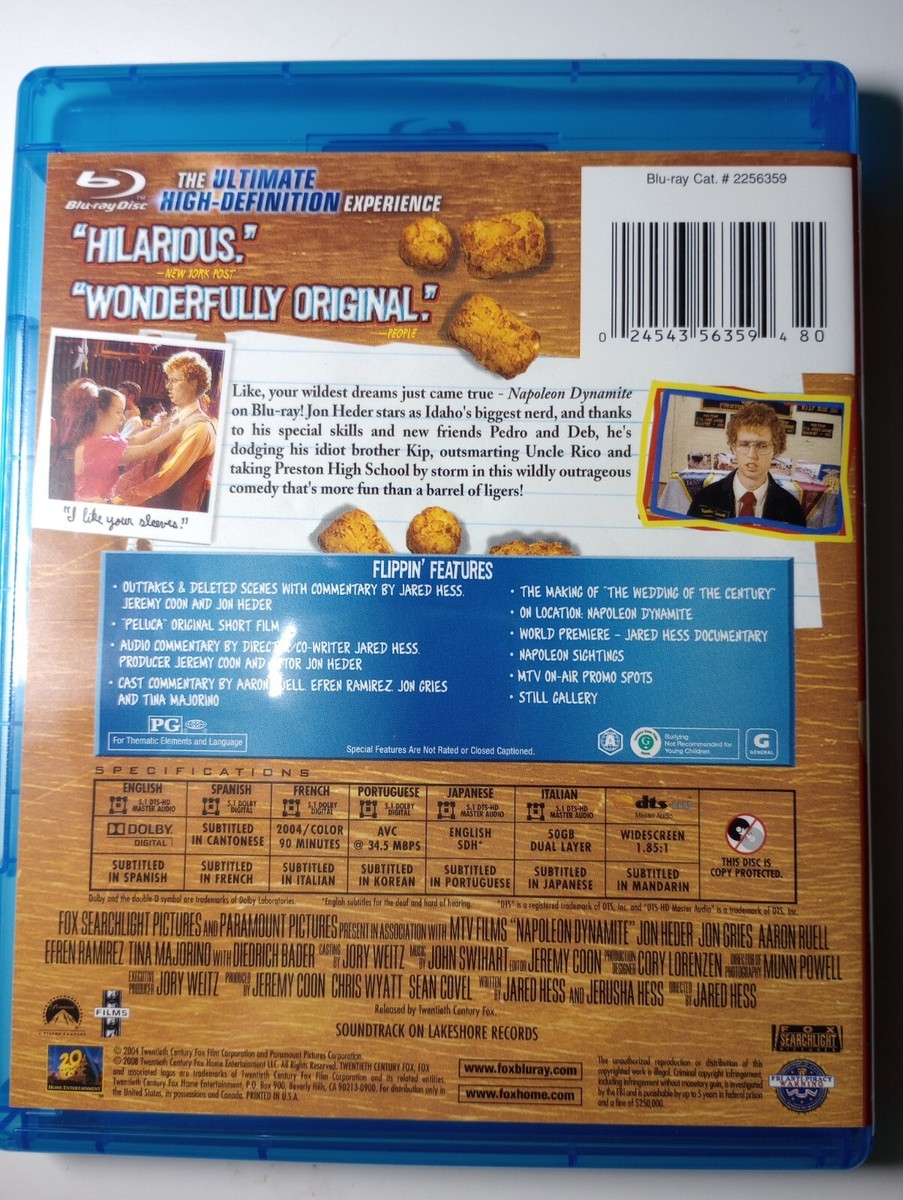 ナポレオン・ダイナマイト [Blu-ray] rdzdsi3 Amazon.com: Napoleon Dynamite [amazondvd Collection] [Blu