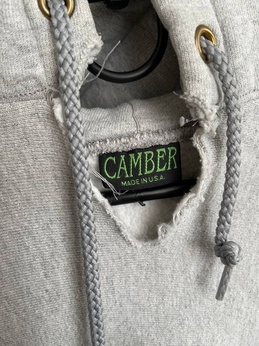 Camber USA Vintage Hoodie Pullover Distressed 80s 90s Size