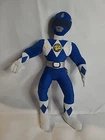 Vintage Mighty Morphin 13” Blue Power Rangers Saban Plush