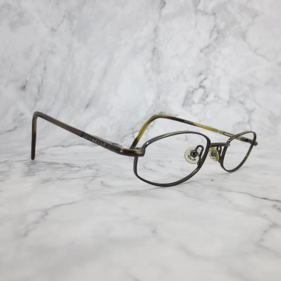 Gafas Converse Chief marrón nogal borde completo marcos rectangulares 44-18-130 Foto 2 de 4