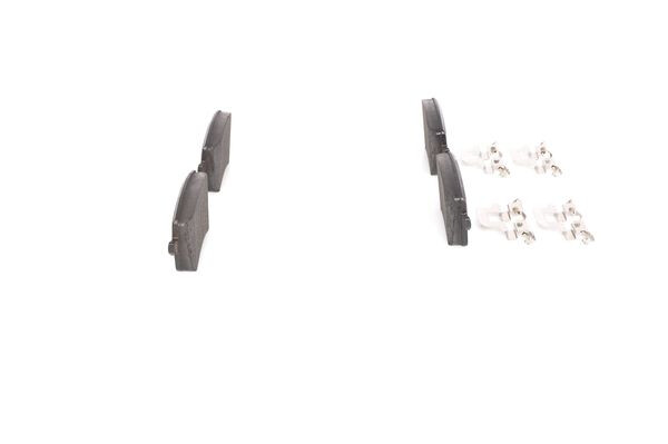 Plaquettes de frein à disque BOSCH à endurance thermique pour AUDI - 4