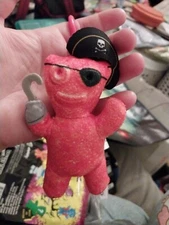 Sour Patch Kids Red Pirate Halloween Plush Keychain Clip