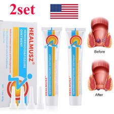 2PCS Herbal Hemorrhoid Cream, Hemorrhoid Treatment, Hemorrhoid Fissure Ointment