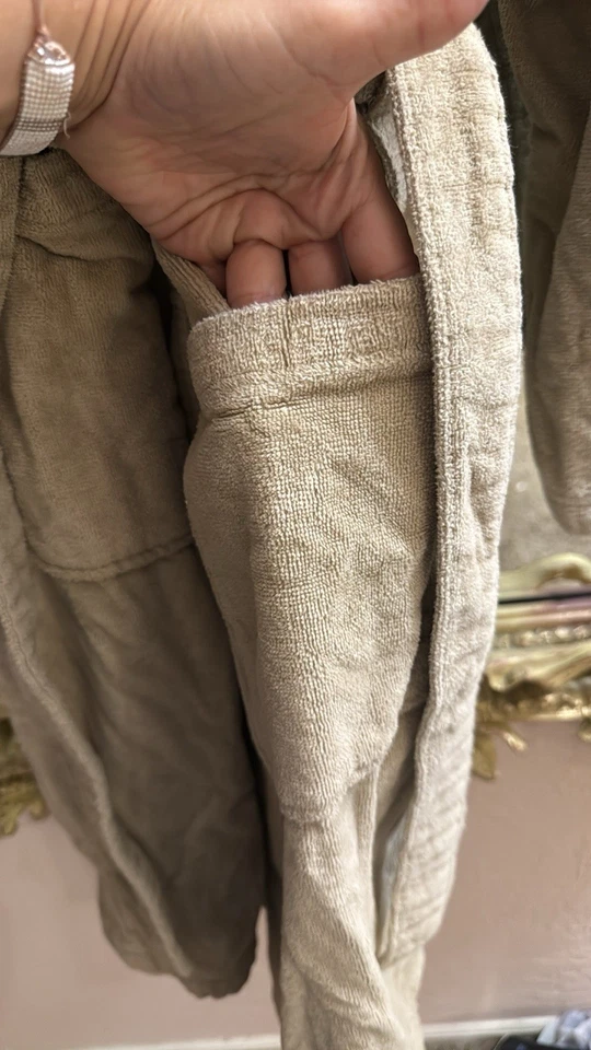 Bata Ralph Lauren 100 % algodón para hombre talla única Foto 3 de 4