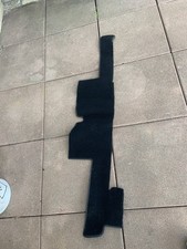 Mercedes SL 107 Kofferraum Teppich Verkleidung R&uuml;ckwandtteppich Schwarz