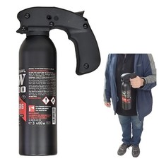 TW1000 Super Gigant CS Spray Difesa 400 ml Professionale Getto Largo BK Autodifesa