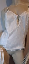 Vtg Barbizon Slippery Shiny Satin Remarque Camisole Sweet Feminine Hem Sm Petite