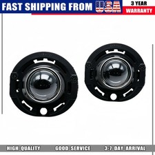 Pair Front Bumper Fog Lights Clear For 2014-21 Jeep Grand Cherokee Lamps Set Us